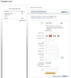 pembayaran hostgator menggunakan paypal sumber dana kartu kredit